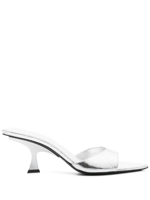 The Attico 70mm Bes mules - Silver - zdjęcie produktu nr 1