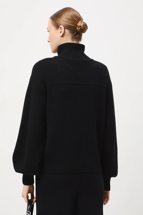 Medicine sweter damski kolor czarny lekki - zdjęcie produktu nr 2