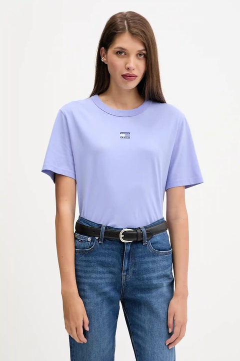 Tommy Jeans t-shirt bawełniany damski DW0DW22202 - zdjęcie produktu nr 1