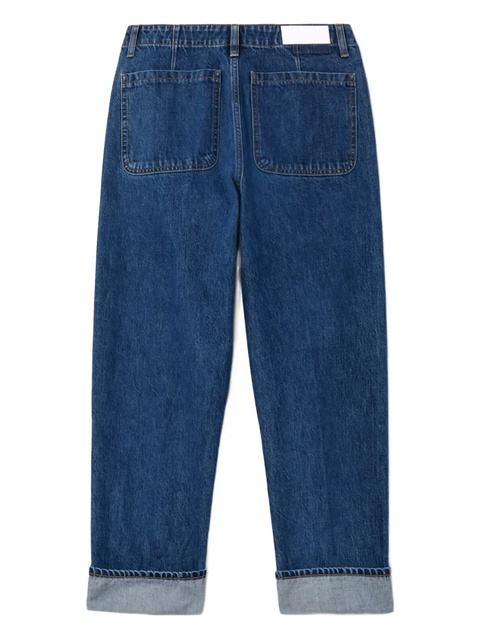 RE/DONE Bender double-pocket cuffed jeans - Blue - zdjęcie produktu nr 2