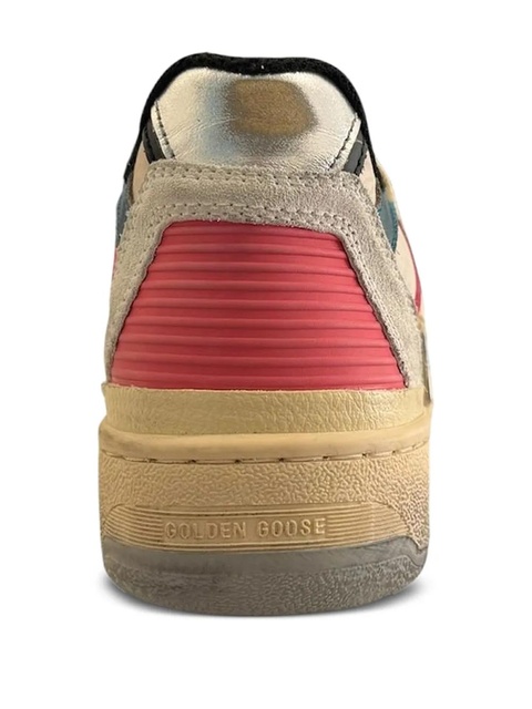 Golden Goose Forty2 star-patch leather sneakers - Neutrals - zdjęcie produktu nr 2