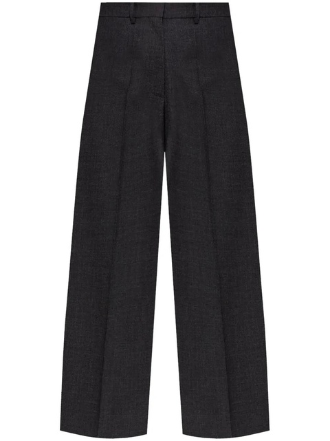 Givenchy wool wide-leg trousers - Grey - zdjęcie produktu nr 1