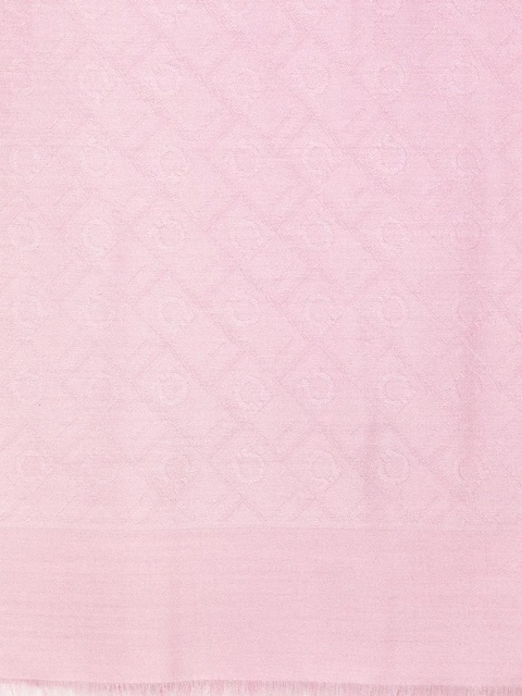 Ferragamo monogram jacquard stole - Pink - zdjęcie produktu nr 2