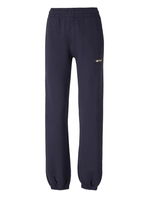 Off-White elastic-waistband track pants - Blue - zdjęcie produktu nr 1