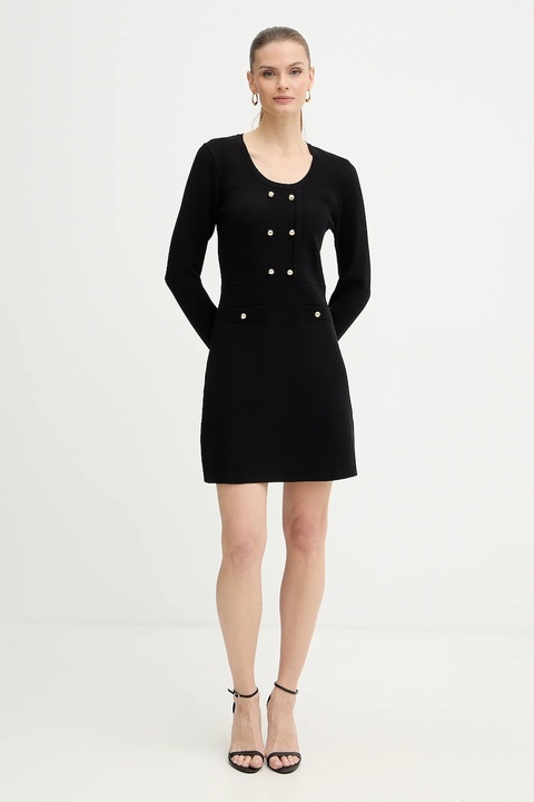 Morgan sukienka kolor czarny mini dopasowana RMRETRO - zdjęcie produktu nr 2