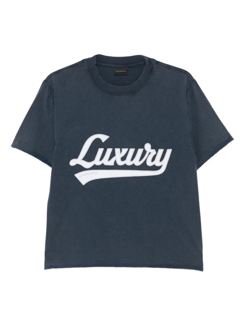 Balenciaga Luxury T-shirt - Blue - zdjęcie produktu nr 1