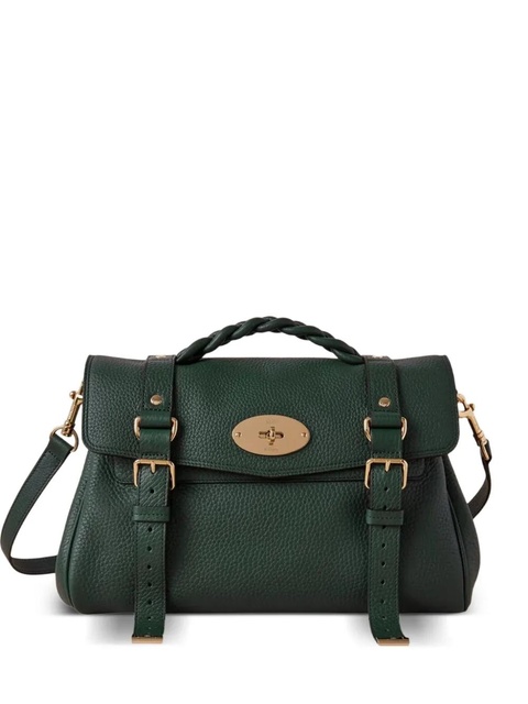 Mulberry Alexa braided-handle shoulder bag - Green - zdjęcie produktu nr 1
