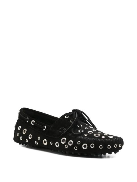 Gimaguas eyelets lace-up loafers - Black - zdjęcie produktu nr 2