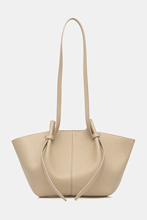 Yuzefi torebka skórzana MOCHI kolor beżowy YUZRS26-HB-MO-L066 - zdjęcie produktu nr 1