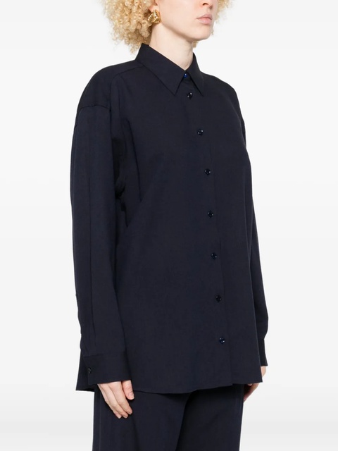 TOTEME Classic Fluid shirt - Blue - zdjęcie produktu nr 2