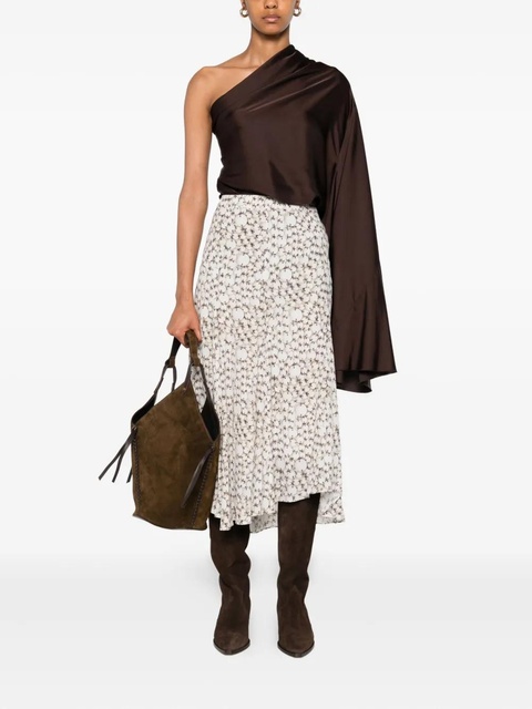 ISABEL MARANT Hortensia midi skirt - White - zdjęcie produktu nr 2