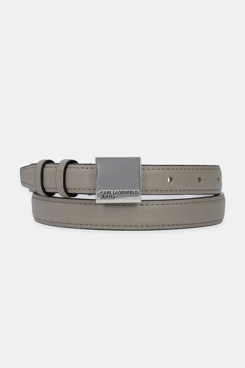 Karl Lagerfeld Jeans pasek damski kolor szary A1W33125 - zdjęcie produktu nr 1