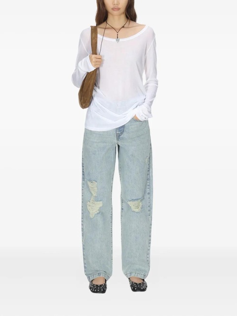 Gimaguas Bahmon long-sleeve mini dress - White - zdjęcie produktu nr 2