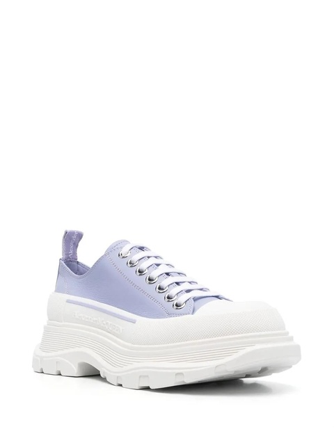 Alexander McQueen Tread Slick chunky-sole sneakers - Purple - zdjęcie produktu nr 2
