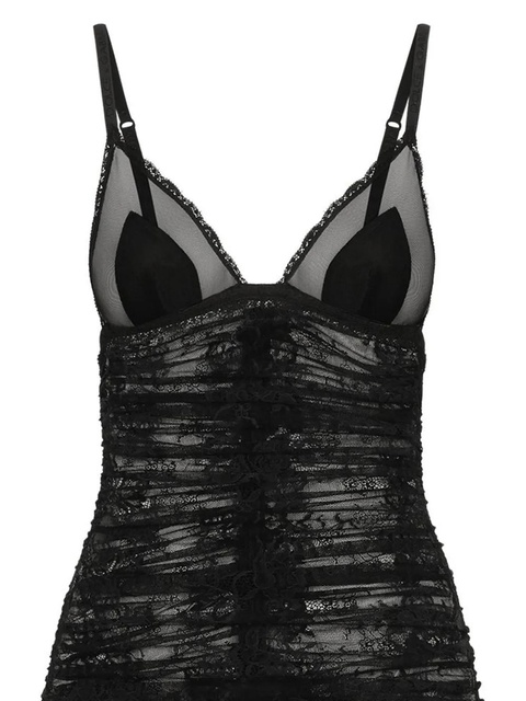 Dolce & Gabbana chantilly lace dress - Black - zdjęcie produktu nr 2