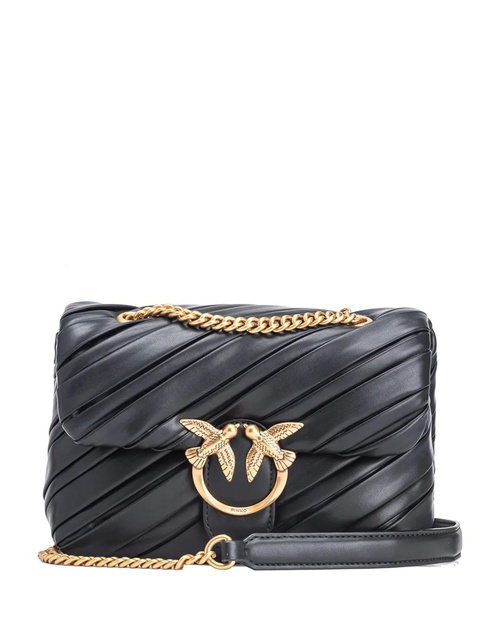 PINKO mini Love Puff crossbody bag - Black - zdjęcie produktu nr 1