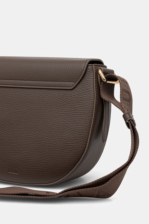 Furla torebka skórzana kolor brązowy WB01605.BX0356.4594S - zdjęcie produktu nr 2