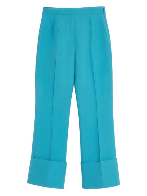 Valentino Garavani Crepe Couture trousers - Blue - zdjęcie produktu nr 1