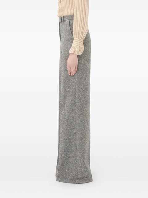 Valentino Garavani natté-weave trousers - Grey - zdjęcie produktu nr 2
