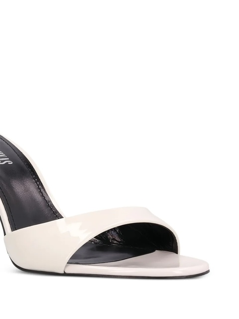 Paris Texas 70mm Lidia patent-leather sandals - White - zdjęcie produktu nr 2