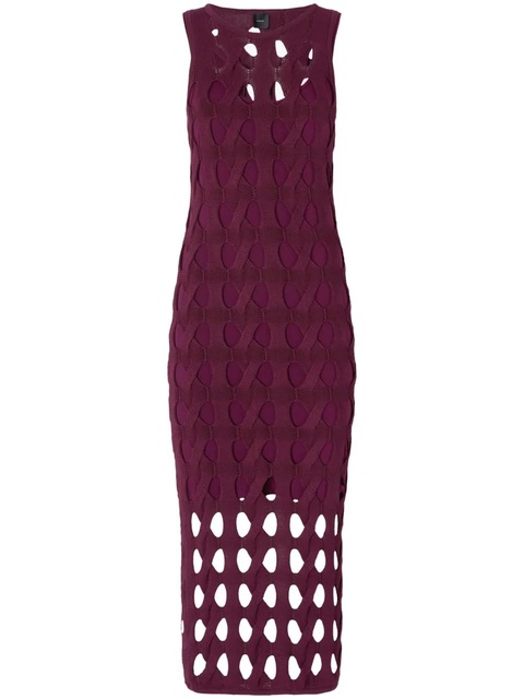 PINKO cut-out long dress - Red - zdjęcie produktu nr 2