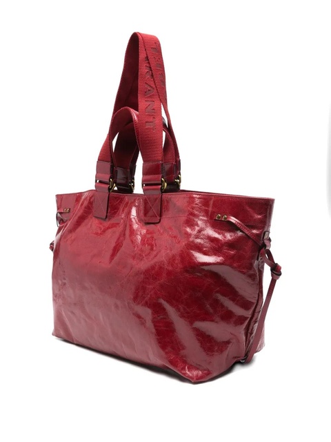 ISABEL MARANT Wardy top-handle tote bag - Red - zdjęcie produktu nr 2