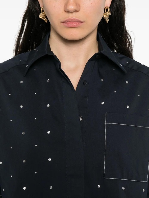 Maje cropped shirt - Blue - zdjęcie produktu nr 2
