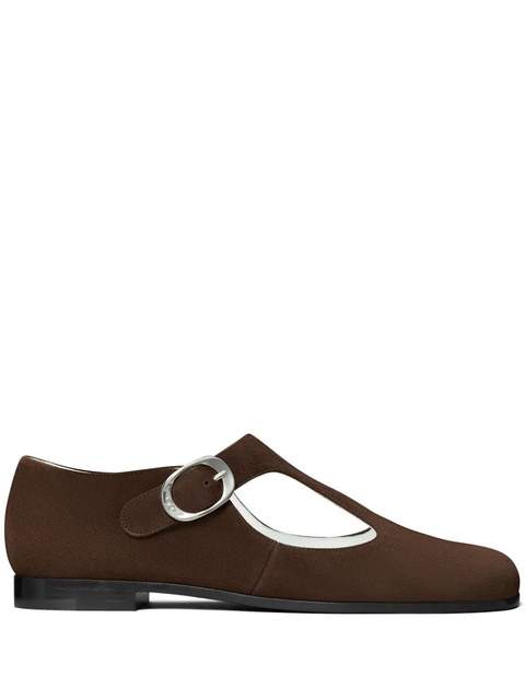 Tory Burch Violet T Strap loafers - Brown - zdjęcie produktu nr 1
