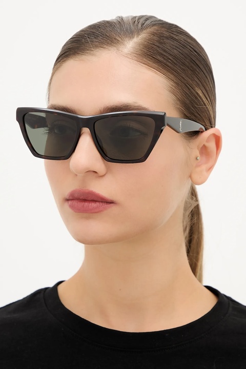 Saint Laurent okulary przeciwsłoneczne damskie kolor bordowy SL M103 - zdjęcie produktu nr 1