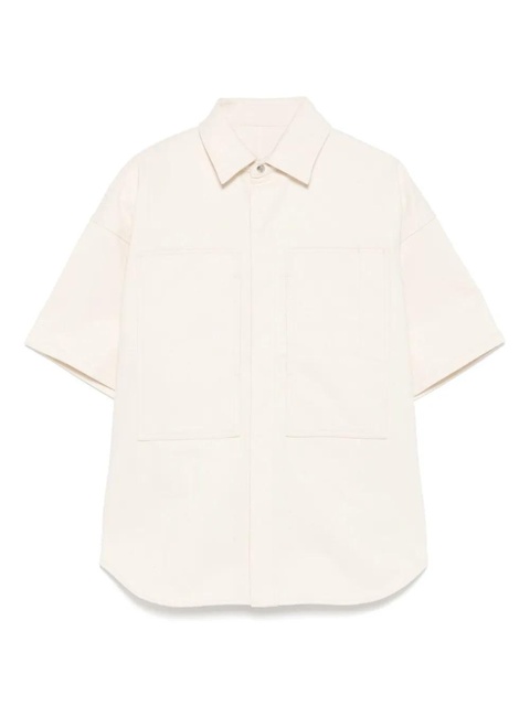 Jil Sander twill-weave shirt - Neutrals - zdjęcie produktu nr 1