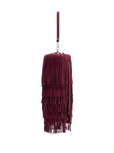 Casadei Pon Pon clutch bag - Red - zdjęcie produktu nr 2