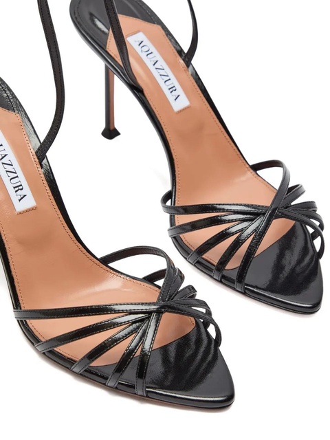 Aquazzura 85mm Tell Me strappy sandals - Black - zdjęcie produktu nr 2