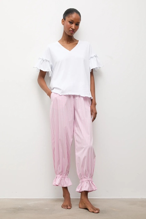 Answear.LAB piżama damska kolor różowy - zdjęcie produktu nr 1