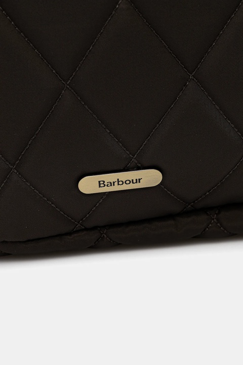 Barbour plecak damski kolor zielony duży gładki LBA0394 - zdjęcie produktu nr 2