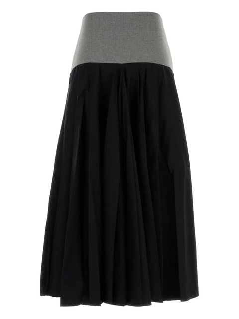 Gimaguas Caudia ribbed midi skirt - Black - zdjęcie produktu nr 1