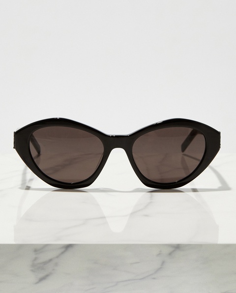 SAINT LAURENT - Czarne okulary przeciwsłoneczne - zdjęcie produktu nr 2