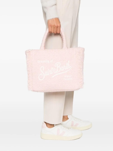 MC2 Saint Barth Colette fringed tote bag - Pink - zdjęcie produktu nr 1