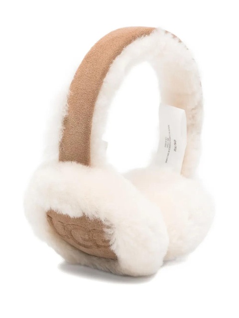 UGG embroidered-logo earmuffs - White - zdjęcie produktu nr 1