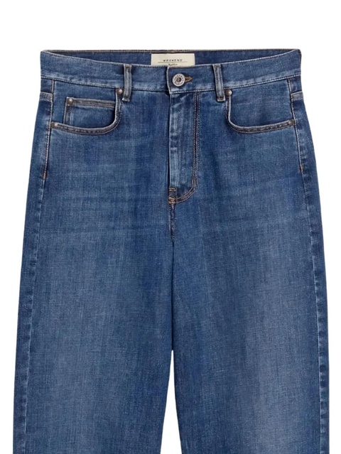 Weekend Max Mara stretch-cotton jeans - Blue - zdjęcie produktu nr 1