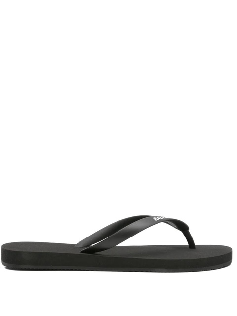 Balenciaga logo thong sandals - Black - zdjęcie produktu nr 1