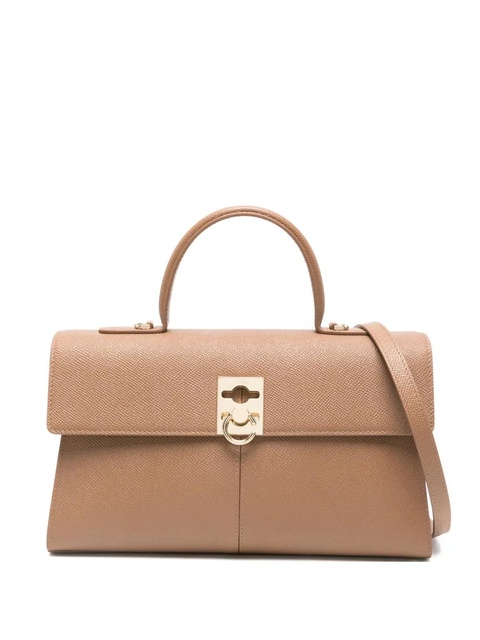 Cafuné Medium Stance C-Lock crossbody bag - Brown - zdjęcie produktu nr 1