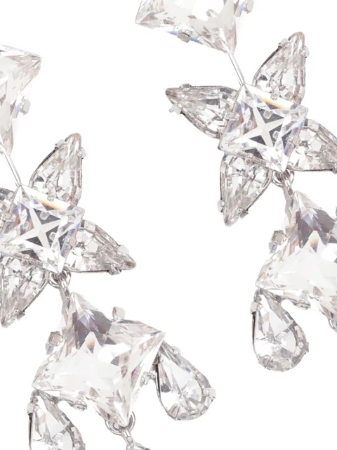 Jennifer Behr Raina crystal earrings - Silver - zdjęcie produktu nr 2