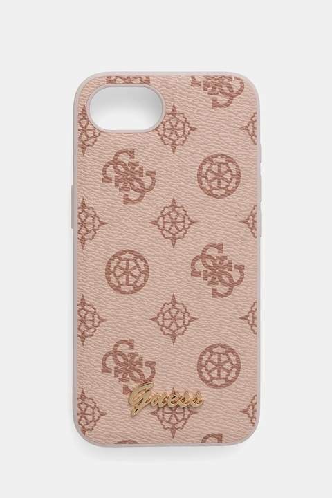 Guess etui na telefon iPhone 16e kolor różowy GUHMPSE4PGPYSW - zdjęcie produktu nr 1