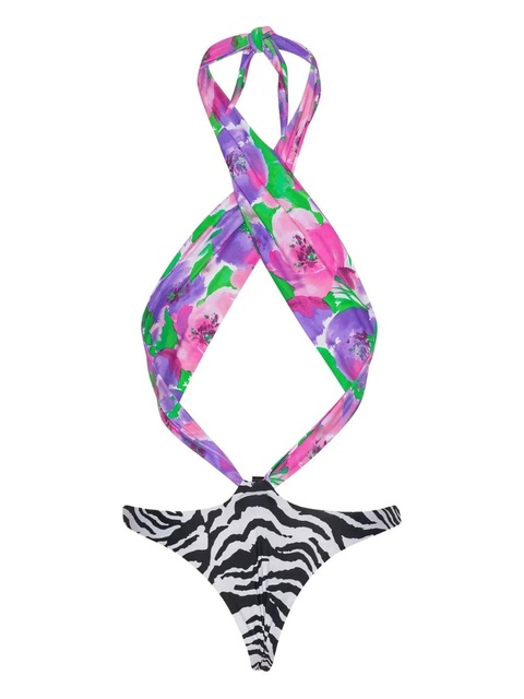 ROTATE BIRGER CHRISTENSEN x Reina Olga Showpony swimsuit - Purple - zdjęcie produktu nr 1