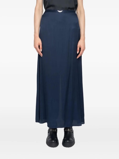 Zadig&Voltaire Jimeno satin wings-embellished maxi skirt - Blue - zdjęcie produktu nr 2