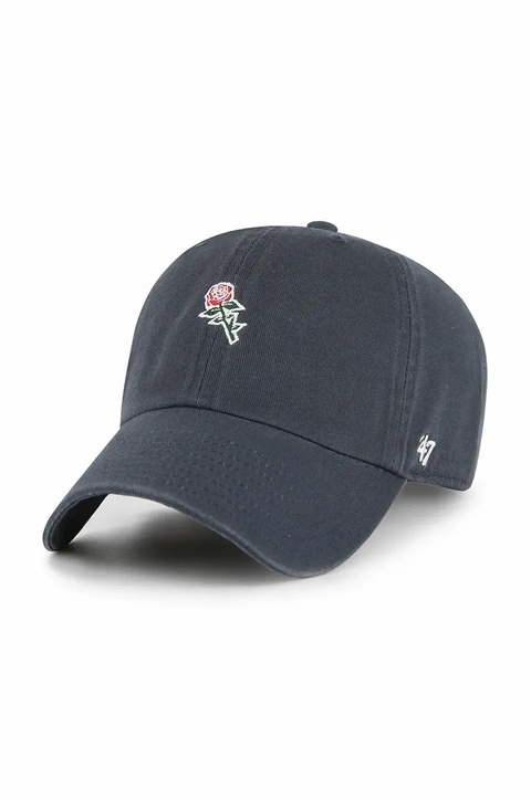 47 brand czapka z daszkiem bawełniana Nature Base Runner Icon kolor granatowy z aplikacją XX-BSRIC1411GWS-VNB - zdjęcie produktu nr 1