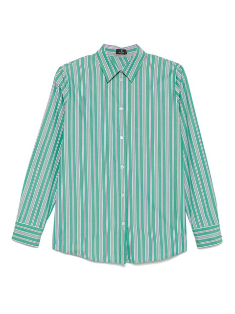 ETRO striped shirt - Green - zdjęcie produktu nr 1