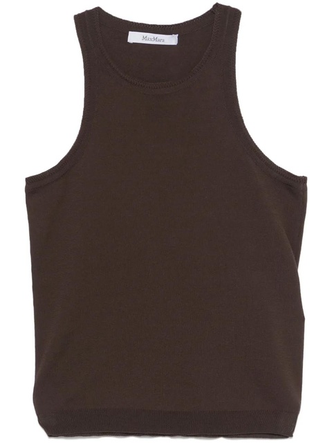 Max Mara Arnes tank top - Brown - zdjęcie produktu nr 1