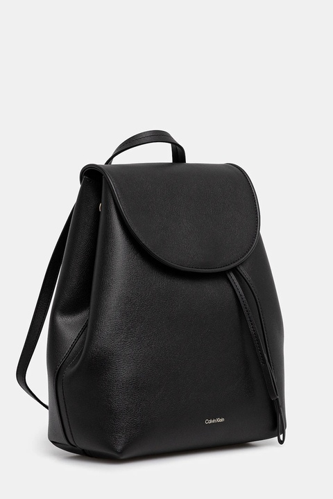 Calvin Klein plecak damski kolor czarny mały gładki LV04F3297G - zdjęcie produktu nr 1