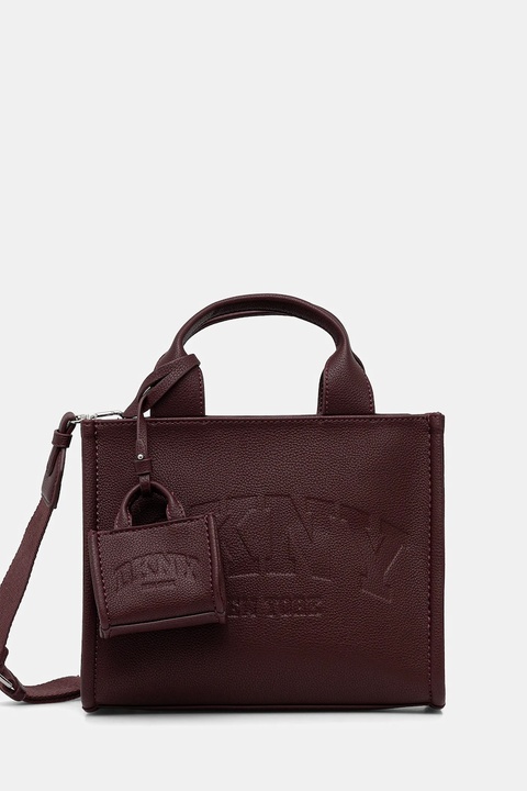 Dkny torebka HADLEE kolor bordowy R53AAC80 - zdjęcie produktu nr 1